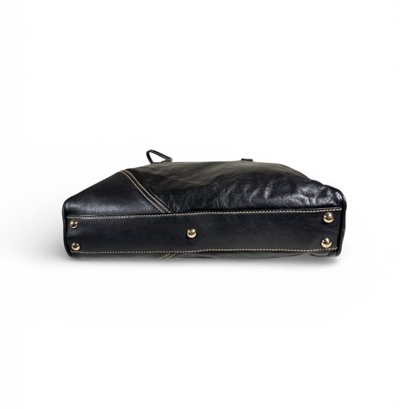 Gucci Vintage “Joy Boston Bag” – Black Leather – Gold Hardware - Picture 8 of 10